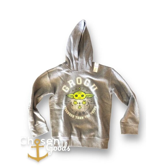 jumping beans Other - The Mandalorian Grogu Baby Yoda Boys Size 7 Jumping Beans Fleece Graphic Hoodie